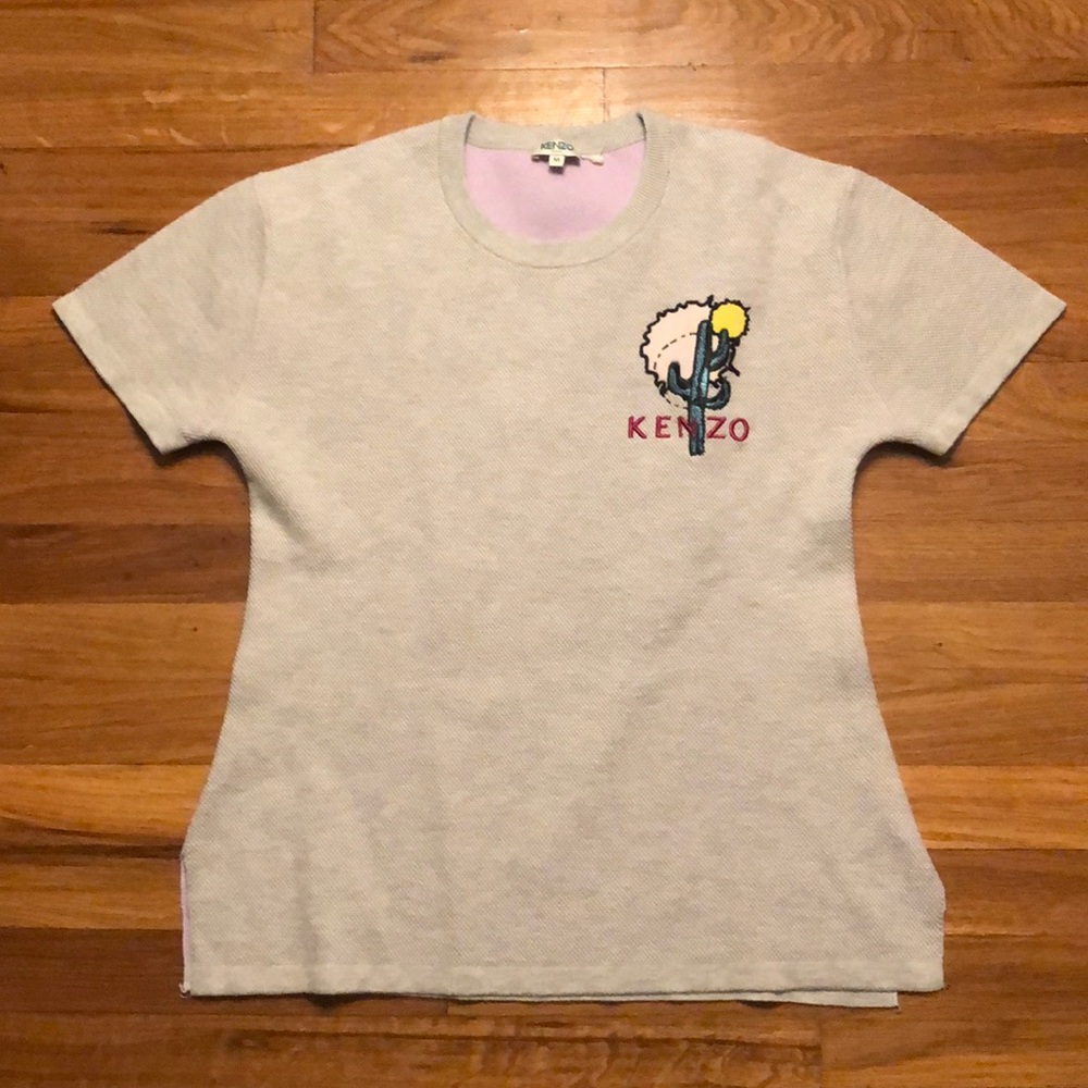 Kenzo Peplum Short Sleeve Sweater